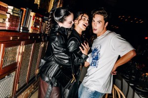 Dove Cameron, Camila Mendes and Benny Drama