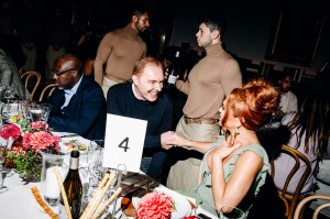 Edward Enninful, Stuart Vevers and Sasha Colby