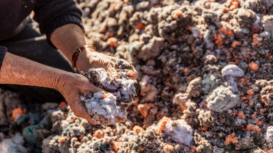 Cotton Australia is experimenting with shredded cotton as a way to regenerate soil and eliminate textile waste that goes into the landfill.