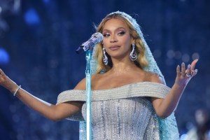 Beyoncé performing in Dallas, Texas on September 22, 2023.
