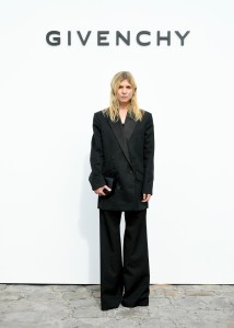 Clémence Poésy at Givenchy Ready To Wear Spring 2024 held at Ecole Militaire on September 28, 2023 in Paris, France.
