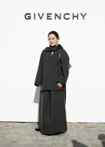 Teresa Cheung at Givenchy Ready To Wear Spring 2024 held at Ecole Militaire on September 28, 2023 in Paris, France.