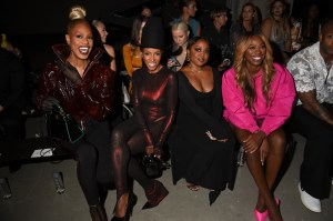 Laverne Cox, June Ambrose, Quinta Brunson, and guest