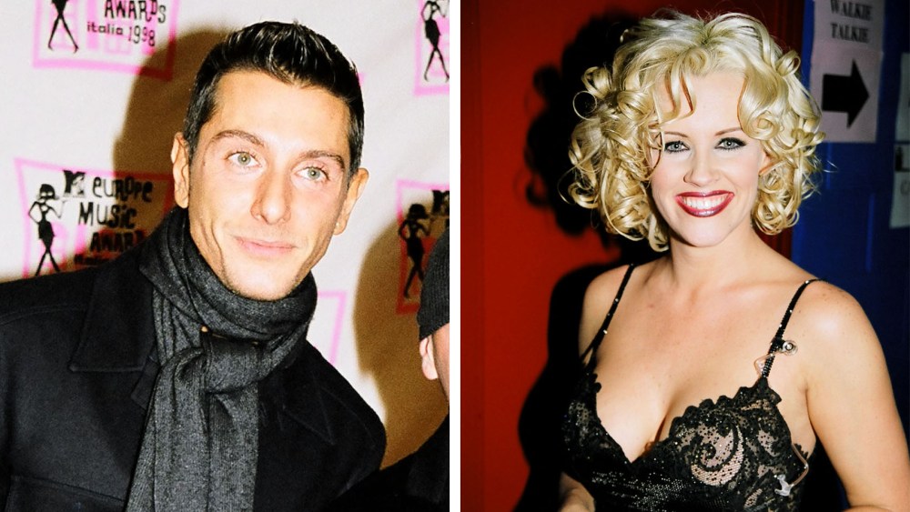 stefano gabbana, jenny mccarthy, mtv europe music awards, 1998, dress