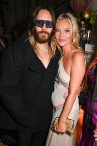 Jared Leto and Kate Moss