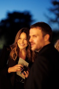 Carla Bruni and Sabato de Sarno