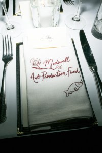 The scene at the Madewell Fall 2023 Runway Show and dinner event.