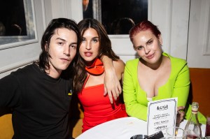 Kane Ritchotte, Rainey Qualley and Tallulah Willis