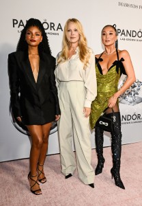 Halle Bailey, Pamela Anderson, and Ashley Park