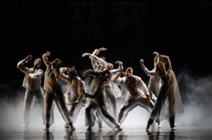 Performers at the Paris Opera Opening Gala