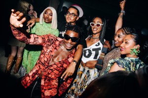 The scene at the Jean Paul Gaultier SSENSE Party