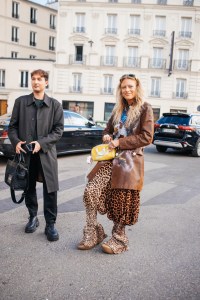Street style at Paris Fashion Week RTW Spring 2024