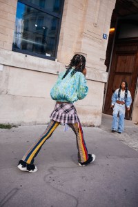 Street style at Paris Fashion Week RTW Spring 2024