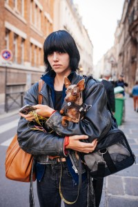 Street style at Paris Fashion Week RTW Spring 2024