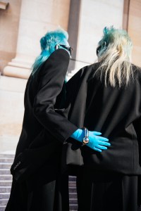Street style at Paris Fashion Week RTW Spring 2024