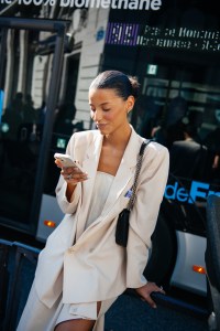 Street style at Paris Fashion Week RTW Spring 2024