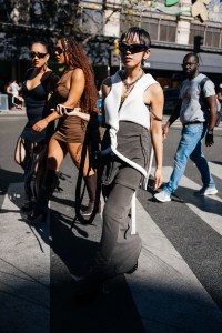 Street style at Paris Fashion Week RTW Spring 2024