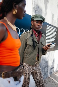 Street style at Paris Fashion Week RTW Spring 2024
