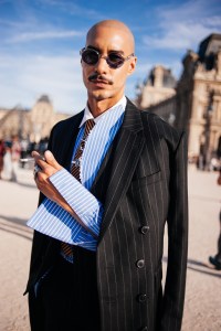 Street style at Paris Fashion Week RTW Spring 2024