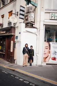 Street style at Paris Fashion Week RTW Spring 2024