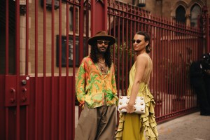 Street style at New York Fashion Week RTW Spring 2024