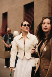 Street style at New York Fashion Week RTW Spring 2024