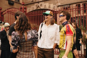 Street style at New York Fashion Week RTW Spring 2024