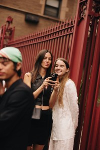 Street style at New York Fashion Week RTW Spring 2024