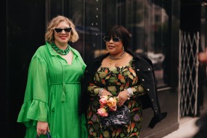 Street style at New York Fashion Week RTW Spring 2024