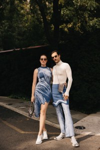 Street style at New York Fashion Week RTW Spring 2024