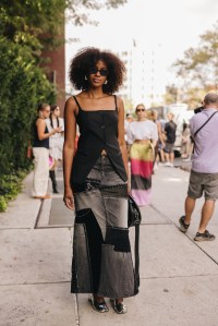 Street style at New York Fashion Week RTW Spring 2024