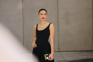 Kelsey Merritt at New York Fashion Week RTW Spring 2023