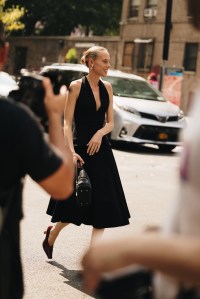 Street style at New York Fashion Week RTW Fall 2023