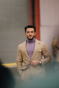 Jonathan Bailey at New York Fashion Week RTW Fall 2023
