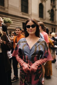 Lucy Hale  at New York Fashion Week RTW Spring 2023