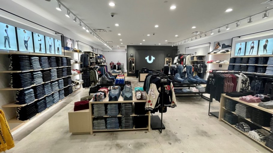 The True Religion world is expanding.
