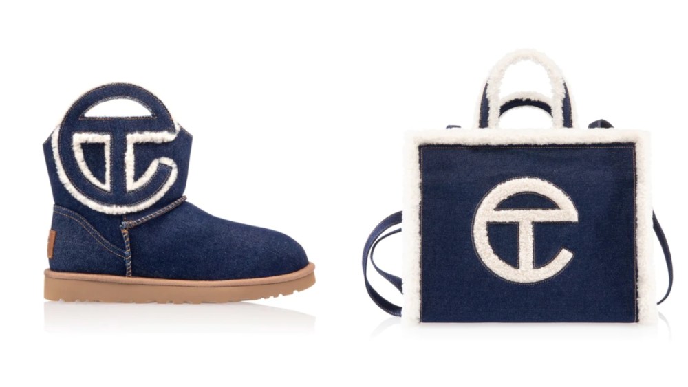 Ugg, Telfar, collaboration, denim.