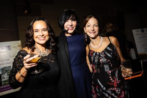 Larissa Jensen, Agnes Landau Lori Monaco at BeautyCares DreamBall 2023 held at Gotham Hall on October 11, 2023 in New York, New York.