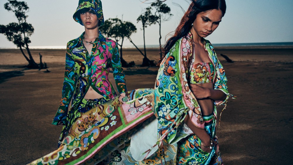 Alémais resort collection campaign.