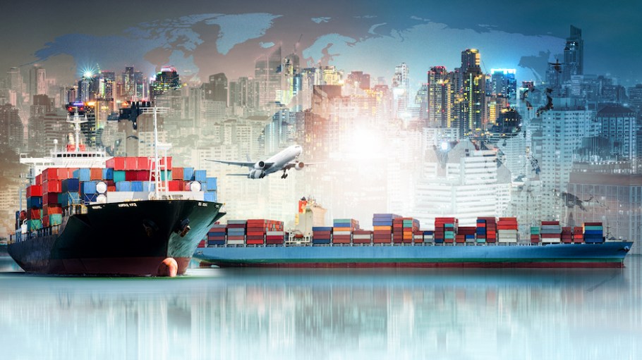 cargo ships and planes logistics Copen United