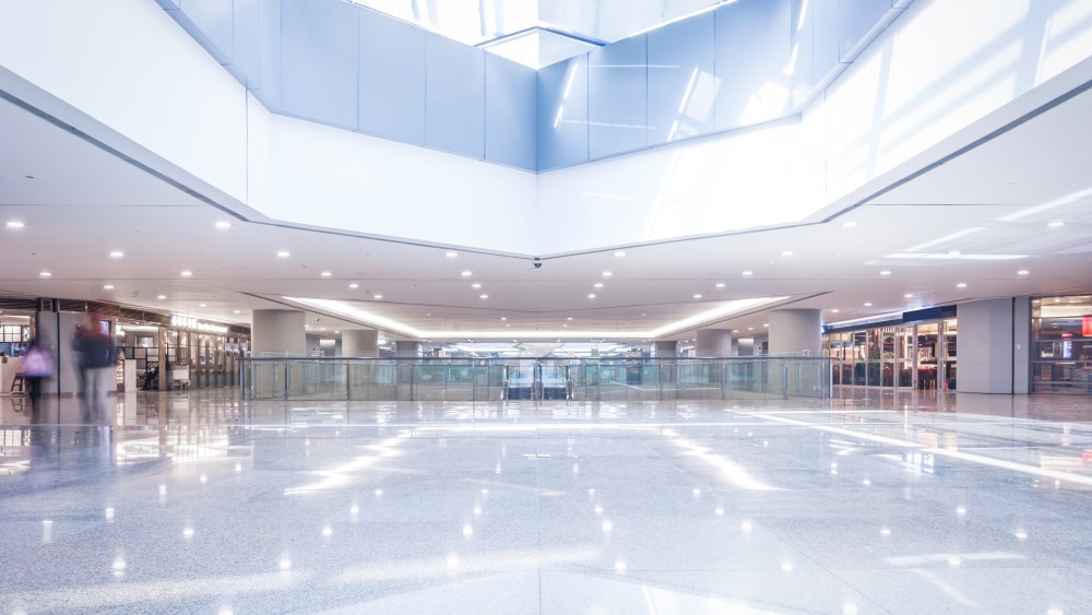interior of shoppingmall