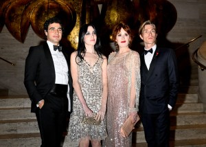 Zac Posen, Mathilda Ereni Gianopoulos, Molly Ringwald and Harrison Ball