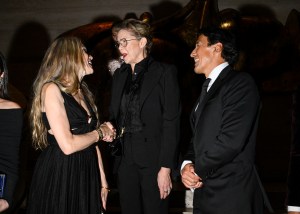 Annette Bening, Jimmy Chin and guest