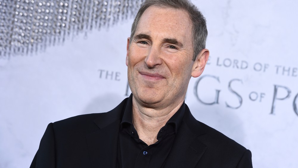 Andy Jassy, Amazon president and CEO, at the premiere of "The Lord of the Rings: The Rings of Power" at The Culver Studios on Monday, Aug. 15, 2022, in Culver City, Calif.  Jassy signaled confidence the company will get costs under control in his annual letter to shareholders, Thursday, April 13, 2023. The company has spent the past few months cutting unprofitable parts of its business, shuttering stores and slashing 29,000 jobs in an effort to reduce costs.  (Photo by Jordan Strauss/Invision/AP, File)