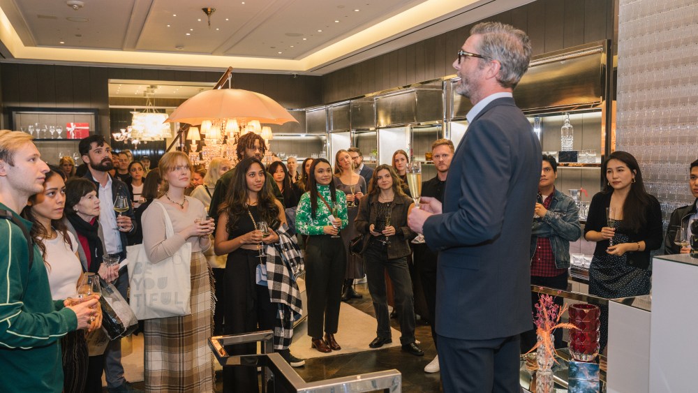 Adam Banfield, president and chief executive officer of Baccarat North America.