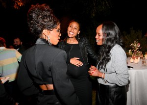 Kelly Rowland, Anna Tubbs and Nyakio Grieco