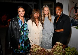 Jessica Alba, Brigette Romanek, Kelly Sawyer Patricof and Kelly Rowland