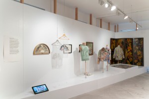 A look inside the ‘Bring No Clothes: Bloomsbury and Fashion’ Exhibition.