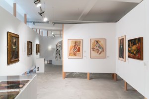 A look inside the ‘Bring No Clothes: Bloomsbury and Fashion’ Exhibition.