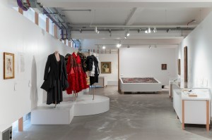 A look inside the ‘Bring No Clothes: Bloomsbury and Fashion’ Exhibition.